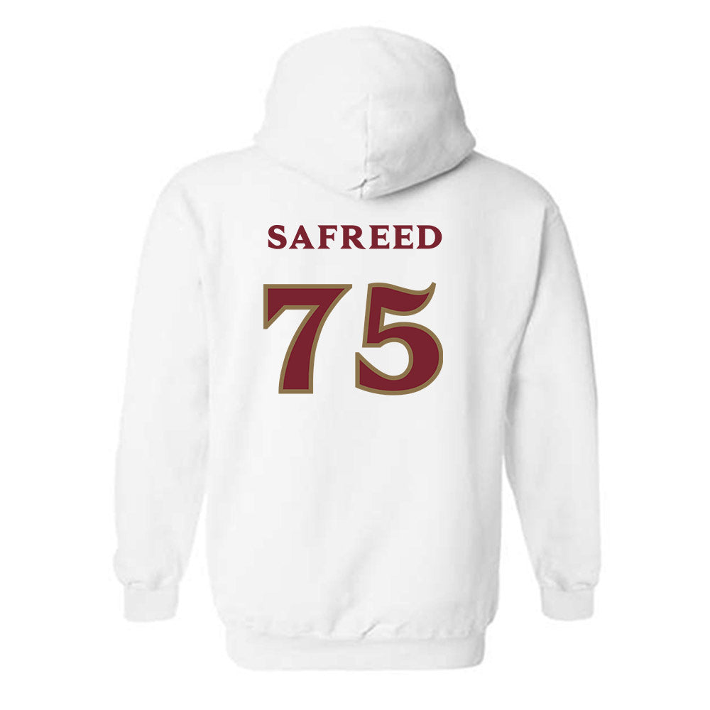 Elon - NCAA Football : Evan Safreed Safreed - Classic Shersey Hooded Sweatshirt-1