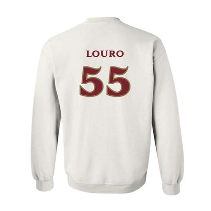 Elon - NCAA Football : Jake Louro - Classic Shersey Crewneck Sweatshirt-1