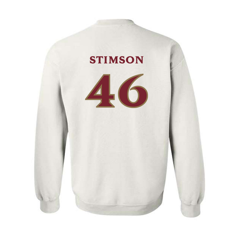 Elon - NCAA Football : Carter Stimson - Classic Shersey Crewneck Sweatshirt-1