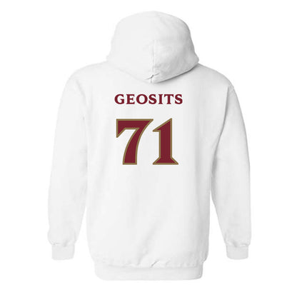 Elon - NCAA Football : Frank Geosits - Classic Shersey Hooded Sweatshirt-1
