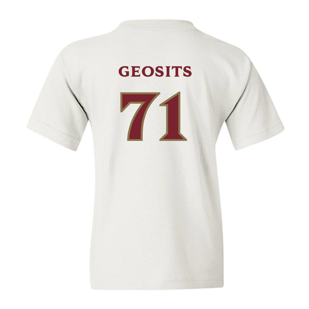Elon - NCAA Football : Frank Geosits - Classic Shersey Youth T-Shirt-1