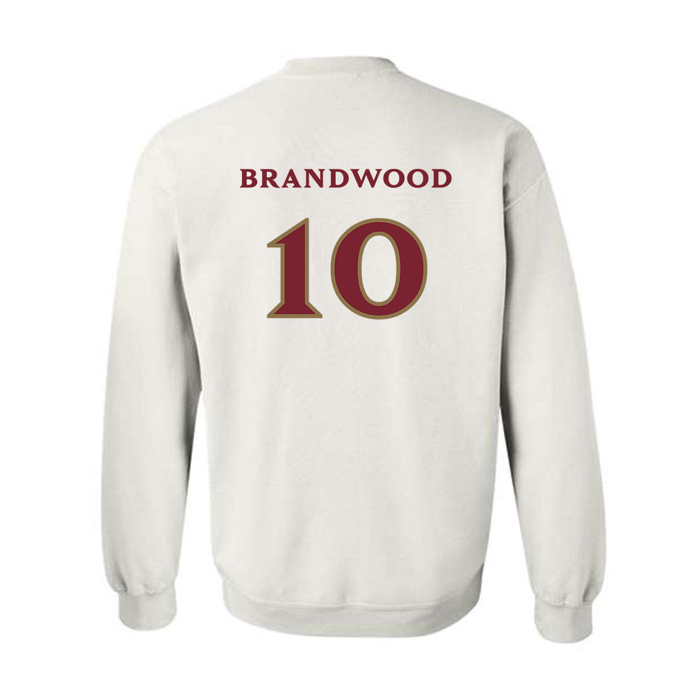 Elon - NCAA Football : Gavin Brandwood - Classic Shersey Crewneck Sweatshirt-1