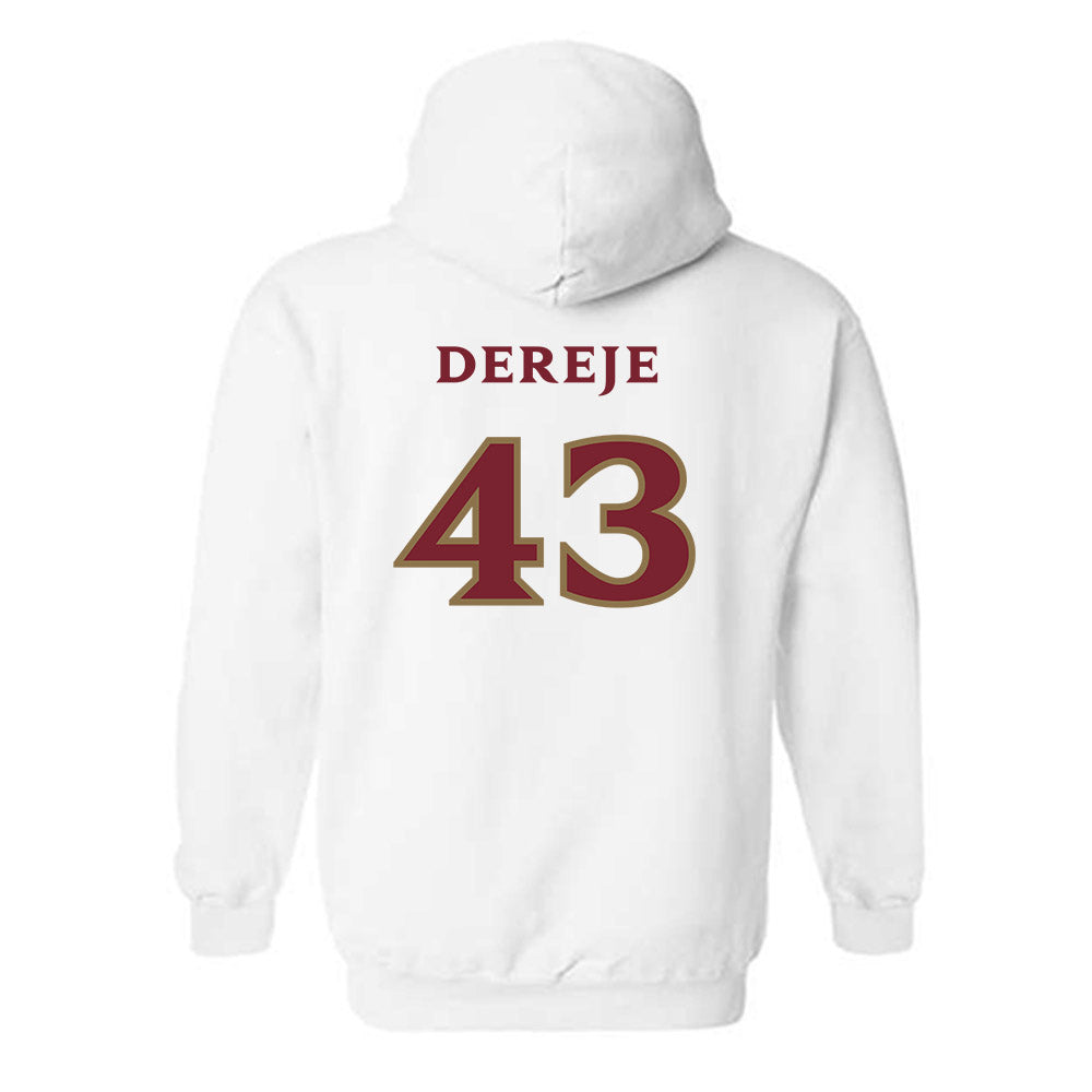 Elon - NCAA Women's Basketball : Hannah Dereje - Classic Shersey Hooded Sweatshirt-1