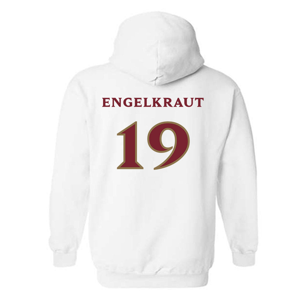Elon - NCAA Women's Lacrosse : Maddie Engelkraut - Classic Shersey Hooded Sweatshirt-1
