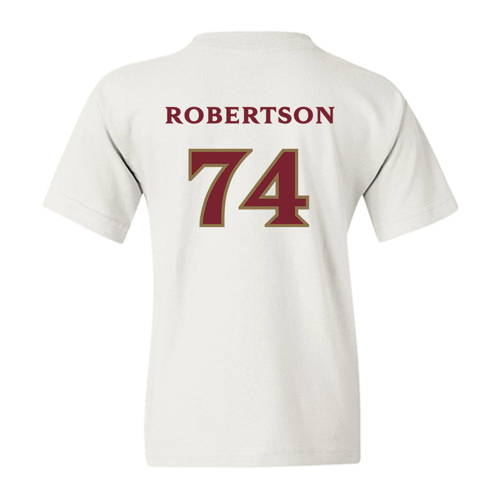 Elon - NCAA Football : Webb Robertson - Classic Shersey Youth T-Shirt-1