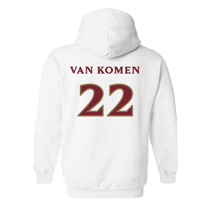 Elon - NCAA Men's Basketball : Matthew Van Komen - Classic Shersey Hooded Sweatshirt