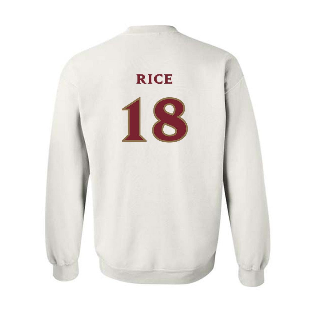 Elon - NCAA Women's Volleyball : April Rice - Classic Shersey Crewneck Sweatshirt-1
