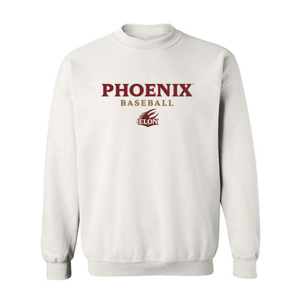 Elon - NCAA Baseball : Itai Spinoza - Classic Shersey Crewneck Sweatshirt-0