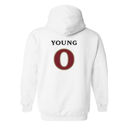 Elon - NCAA Football : Tj Young - Classic Shersey Hooded Sweatshirt