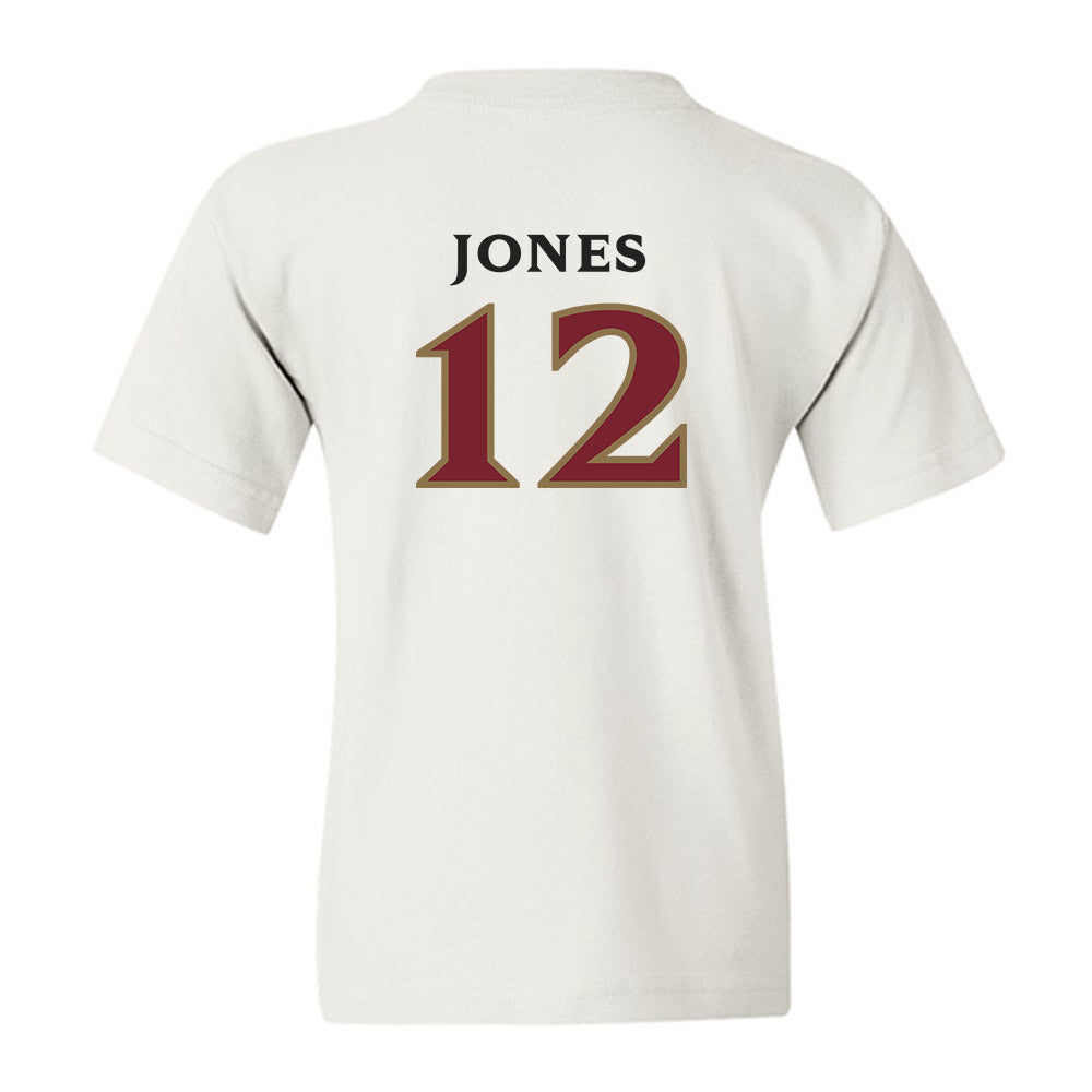 Elon - NCAA Football : Eric Jones - Classic Shersey Youth T-Shirt-1