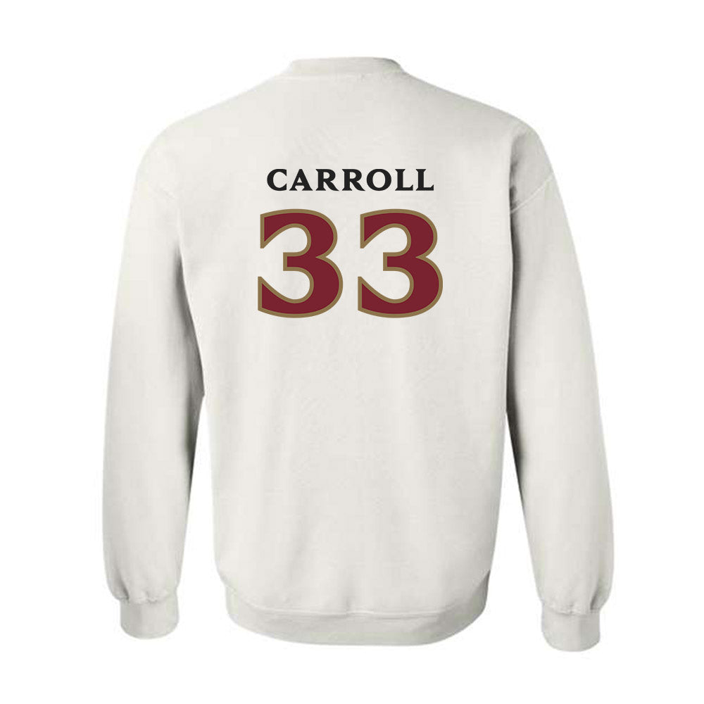 Elon - NCAA Football : Brodie Carroll - Classic Shersey Crewneck Sweatshirt-1