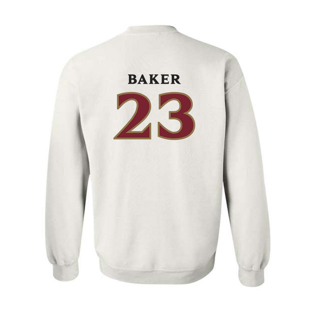 Elon - NCAA Football : Rushawn Baker - Classic Shersey Crewneck Sweatshirt