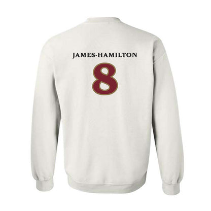Elon - NCAA Football : Darren James-Hamilton - Classic Shersey Crewneck Sweatshirt-1