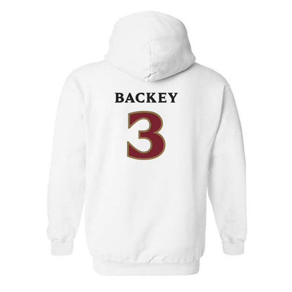 Elon - NCAA Football : Landyn Backey - Classic Shersey Hooded Sweatshirt-1
