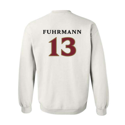 Elon - NCAA Football : Isaiah Fuhrmann - Classic Shersey Crewneck Sweatshirt-1