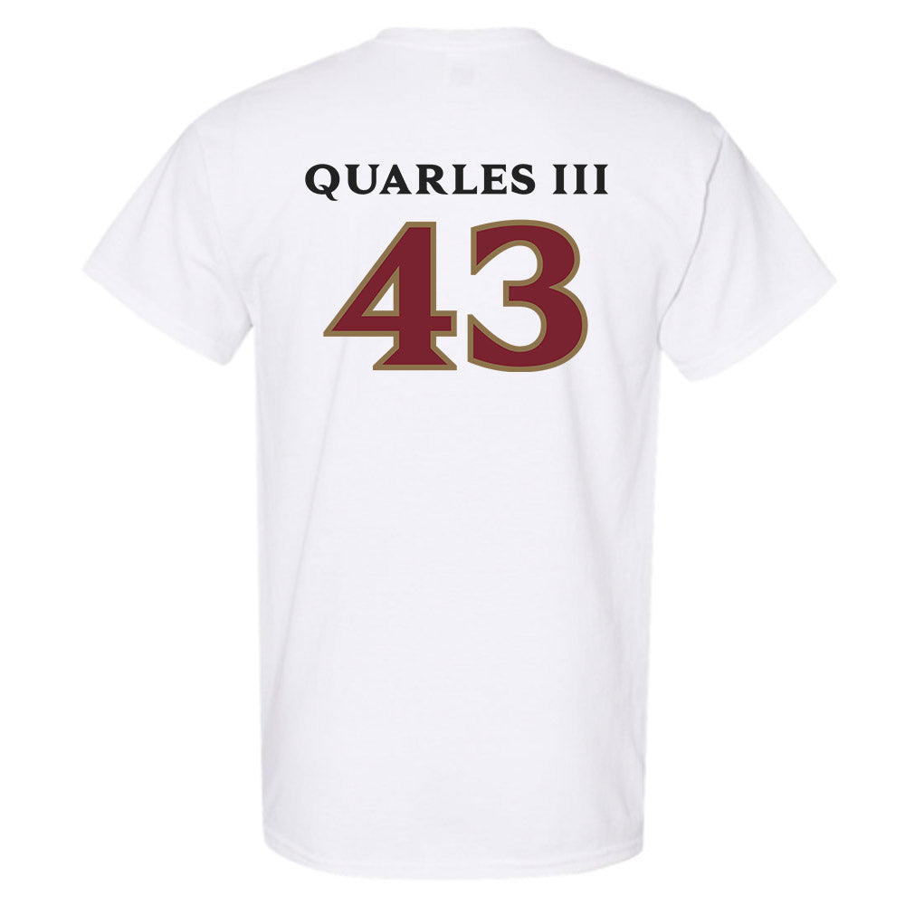 Elon - NCAA Football : Douglas Quarles III - Classic Shersey T-Shirt-1