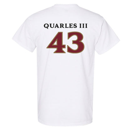 Elon - NCAA Football : Douglas Quarles III - Classic Shersey T-Shirt-1