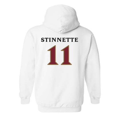 Elon - NCAA Football : Shannon Stinnette - Classic Shersey Hooded Sweatshirt-1