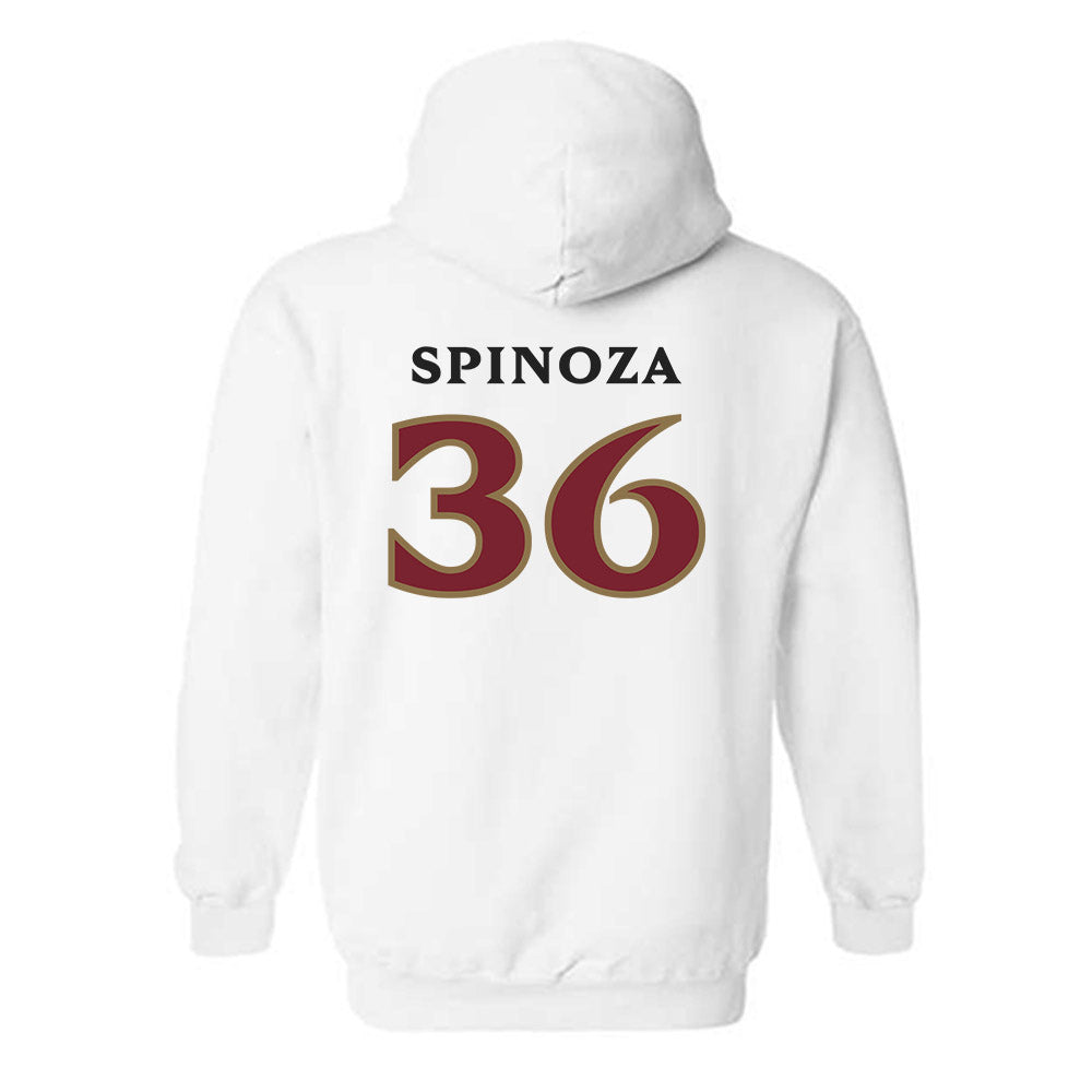 Elon - NCAA Baseball : Itai Spinoza - Classic Shersey Hooded Sweatshirt-1