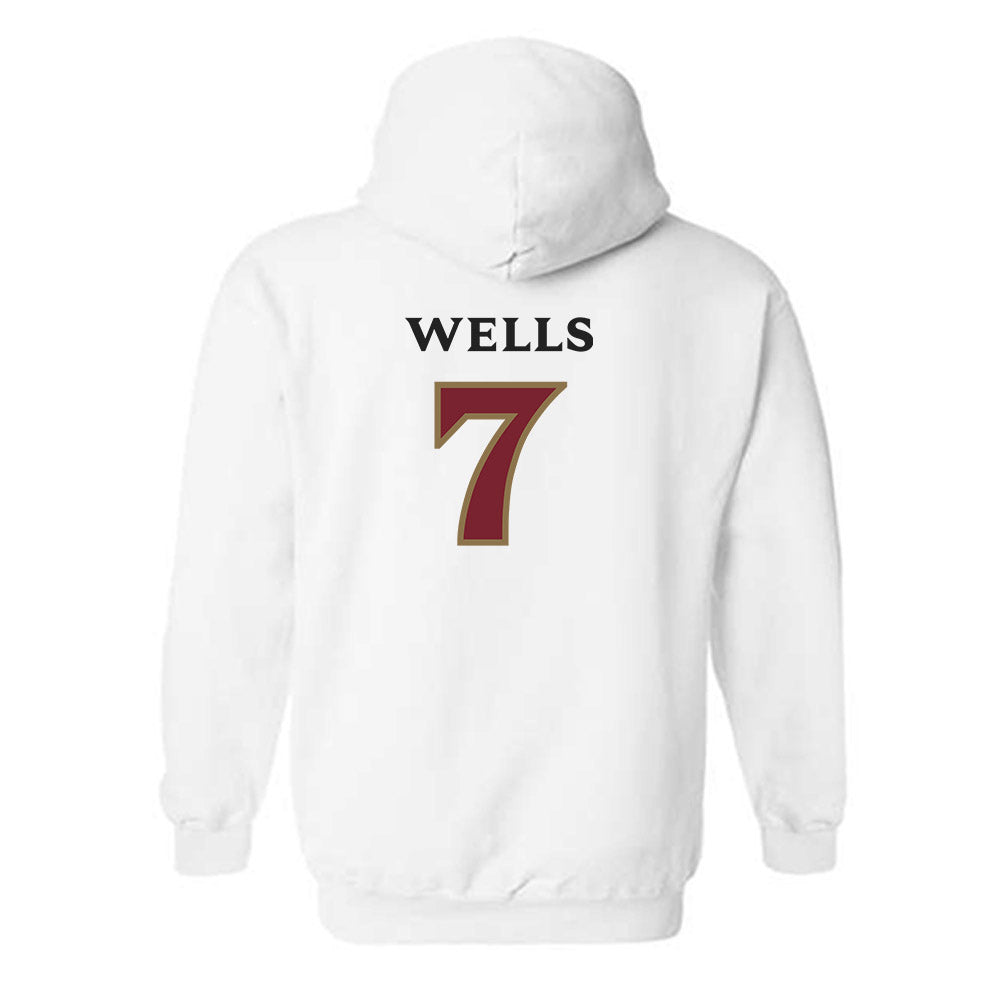 Elon - NCAA Softball : Meredith Wells - Classic Shersey Hooded Sweatshirt-1