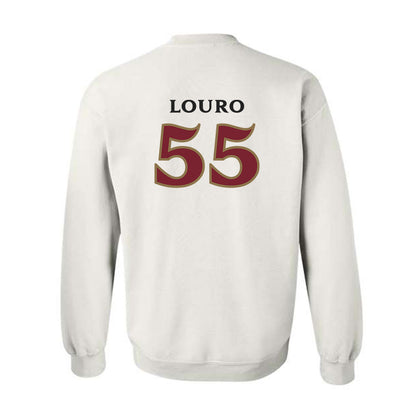 Elon - NCAA Football : Jake Louro - Classic Shersey Crewneck Sweatshirt-1