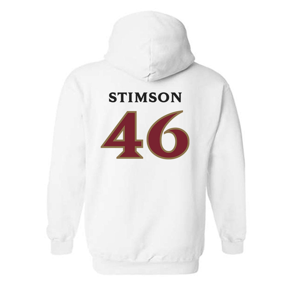 Elon - NCAA Football : Carter Stimson - Classic Shersey Hooded Sweatshirt-1