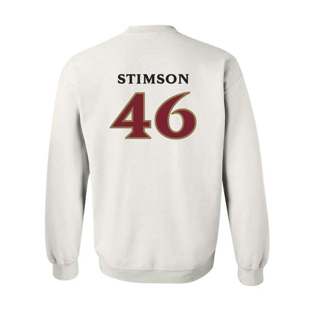 Elon - NCAA Football : Carter Stimson - Classic Shersey Crewneck Sweatshirt-1