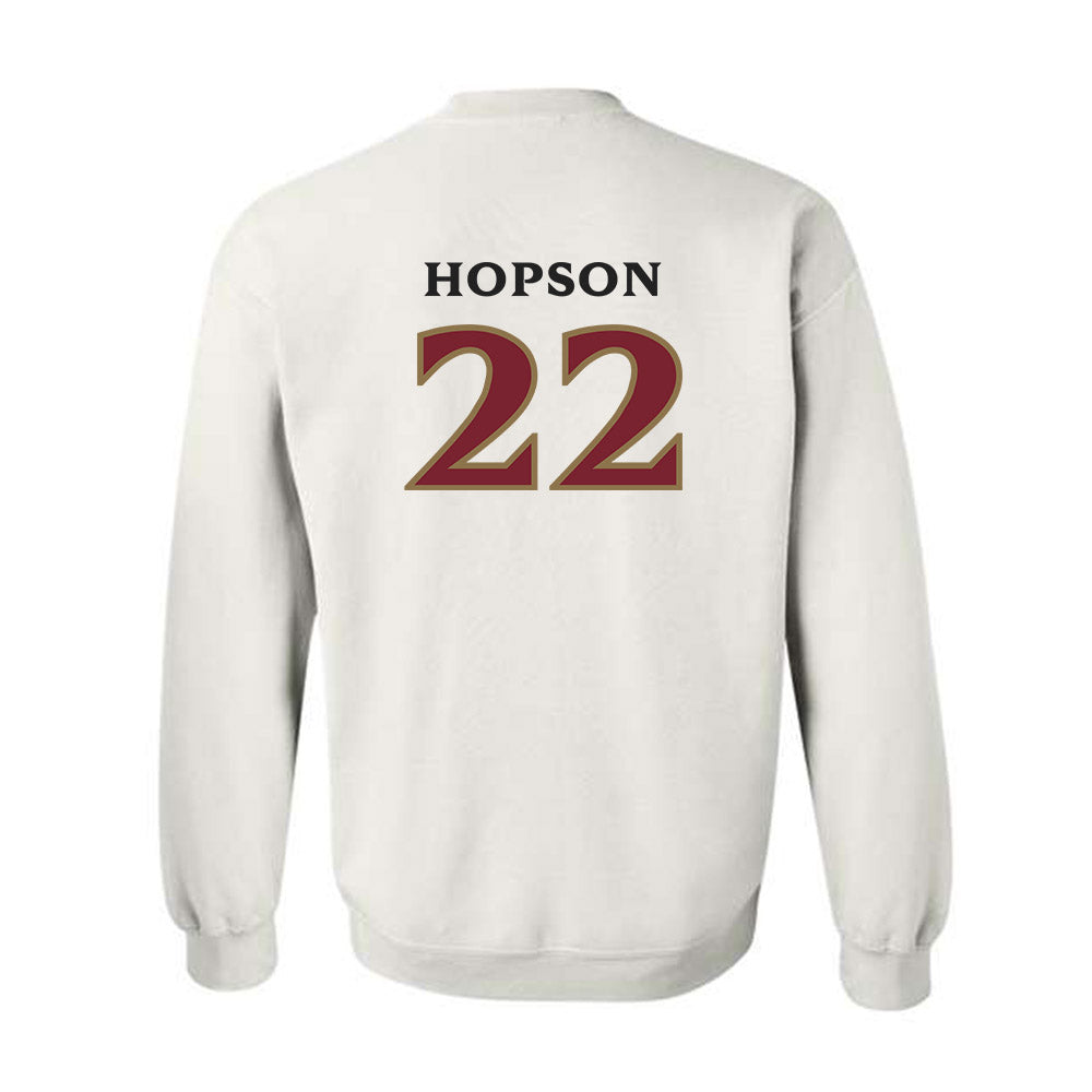 Elon - NCAA Women's Lacrosse : Cierra Hopson - Classic Shersey Crewneck Sweatshirt-1