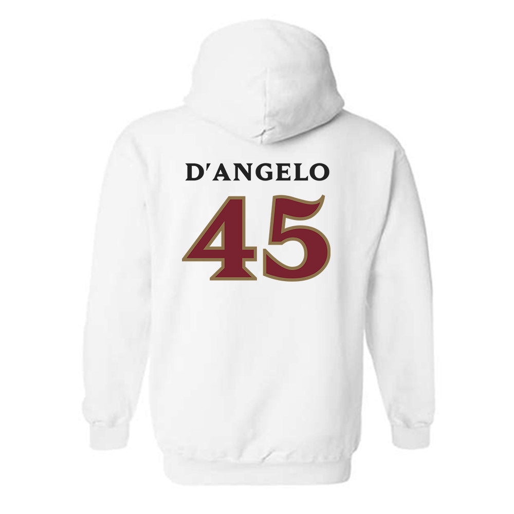 Elon - NCAA Football : Michael D'Angelo - Classic Shersey Hooded Sweatshirt-1