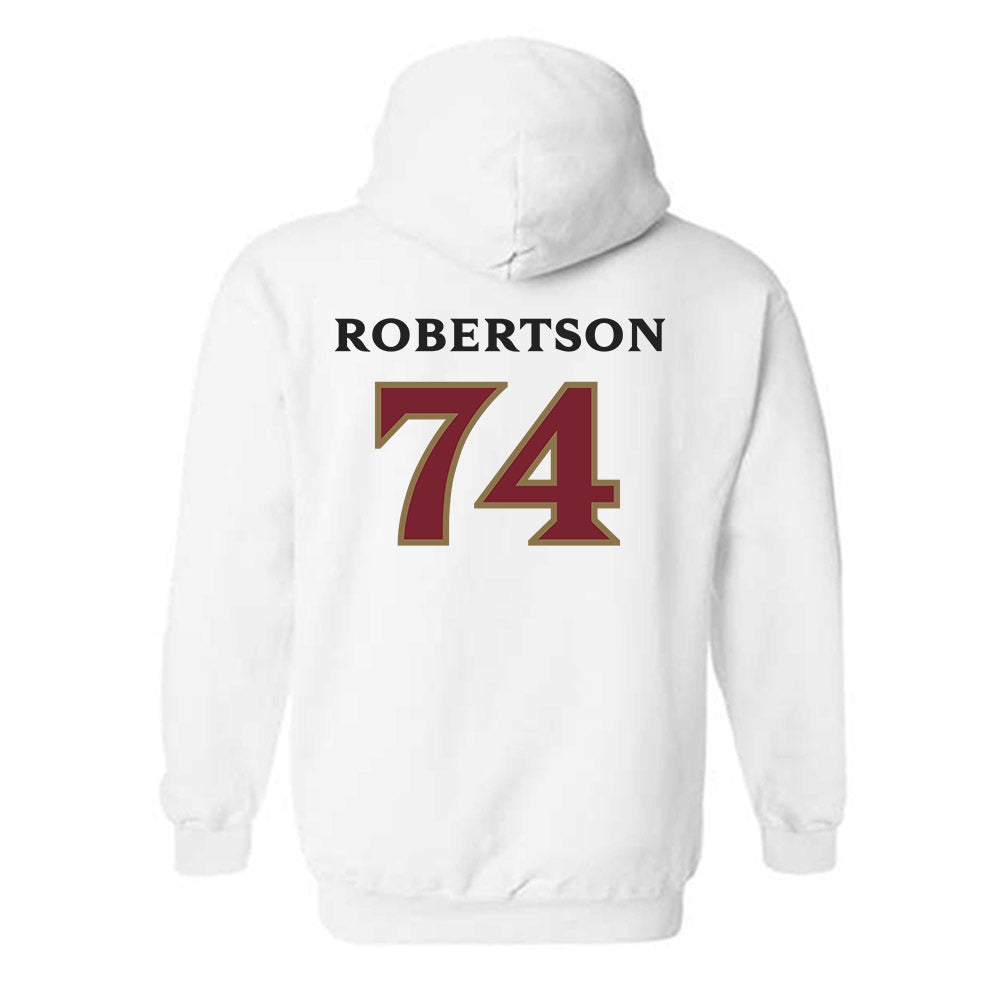 Elon - NCAA Football : Webb Robertson - Classic Shersey Hooded Sweatshirt-1