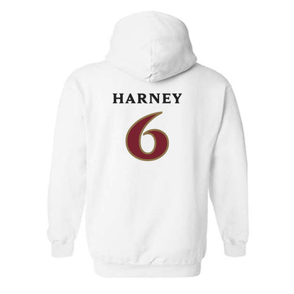 Elon - NCAA Football : Tyquan Harney - Classic Shersey Hooded Sweatshirt-1