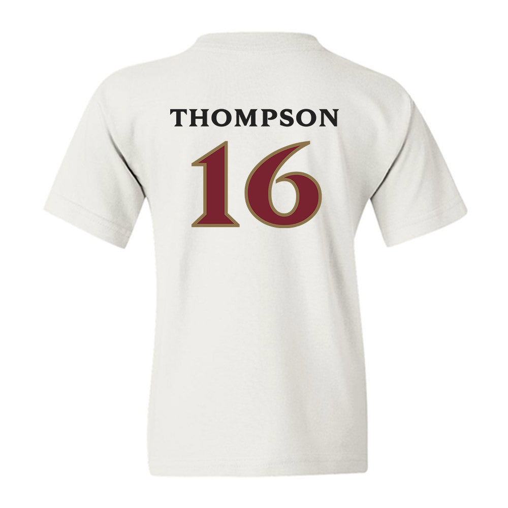 Elon - NCAA Men's Soccer : Diego Thompson - Classic Shersey Youth T-Shirt-1