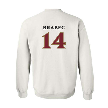 Elon - NCAA Men's Basketball : Alex Brabec - Classic Shersey Crewneck Sweatshirt-1