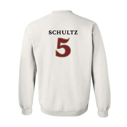 Elon - NCAA Women's Volleyball : Allie Schultz - Classic Shersey Crewneck Sweatshirt-1