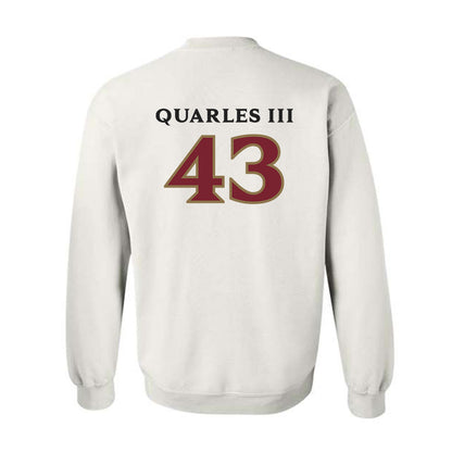 Elon - NCAA Football : Douglas Quarles III - Classic Shersey Crewneck Sweatshirt-1