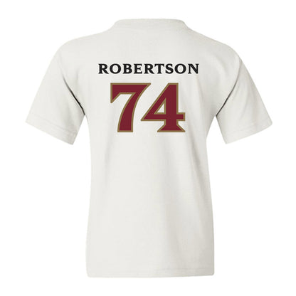 Elon - NCAA Football : Webb Robertson - Classic Shersey Youth T-Shirt-1