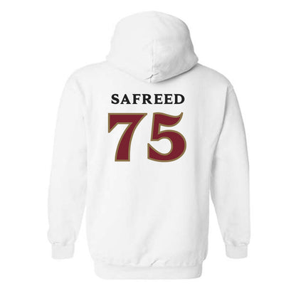 Elon - NCAA Football : Evan Safreed Safreed - Classic Shersey Hooded Sweatshirt-1