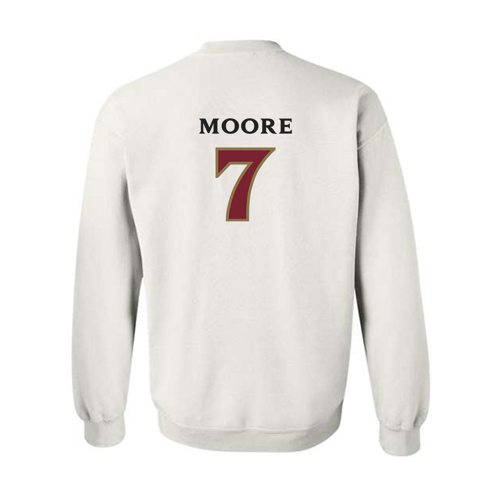 Elon - NCAA Football : Cazeem Moore - Classic Shersey Crewneck Sweatshirt