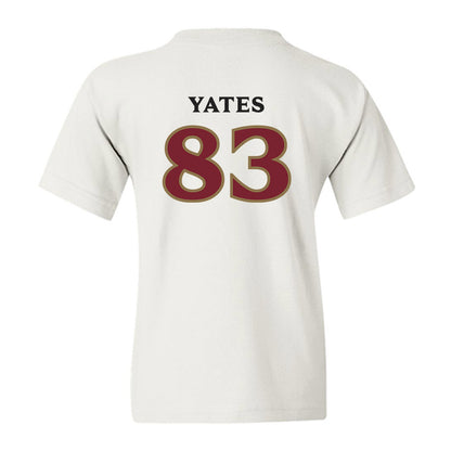 Elon - NCAA Football : Cordaway Yates - Classic Shersey Youth T-Shirt-1