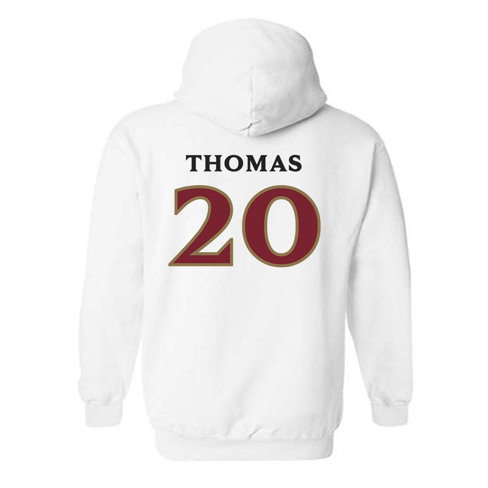 Elon - NCAA Football : TJ Thomas - Classic Shersey Hooded Sweatshirt