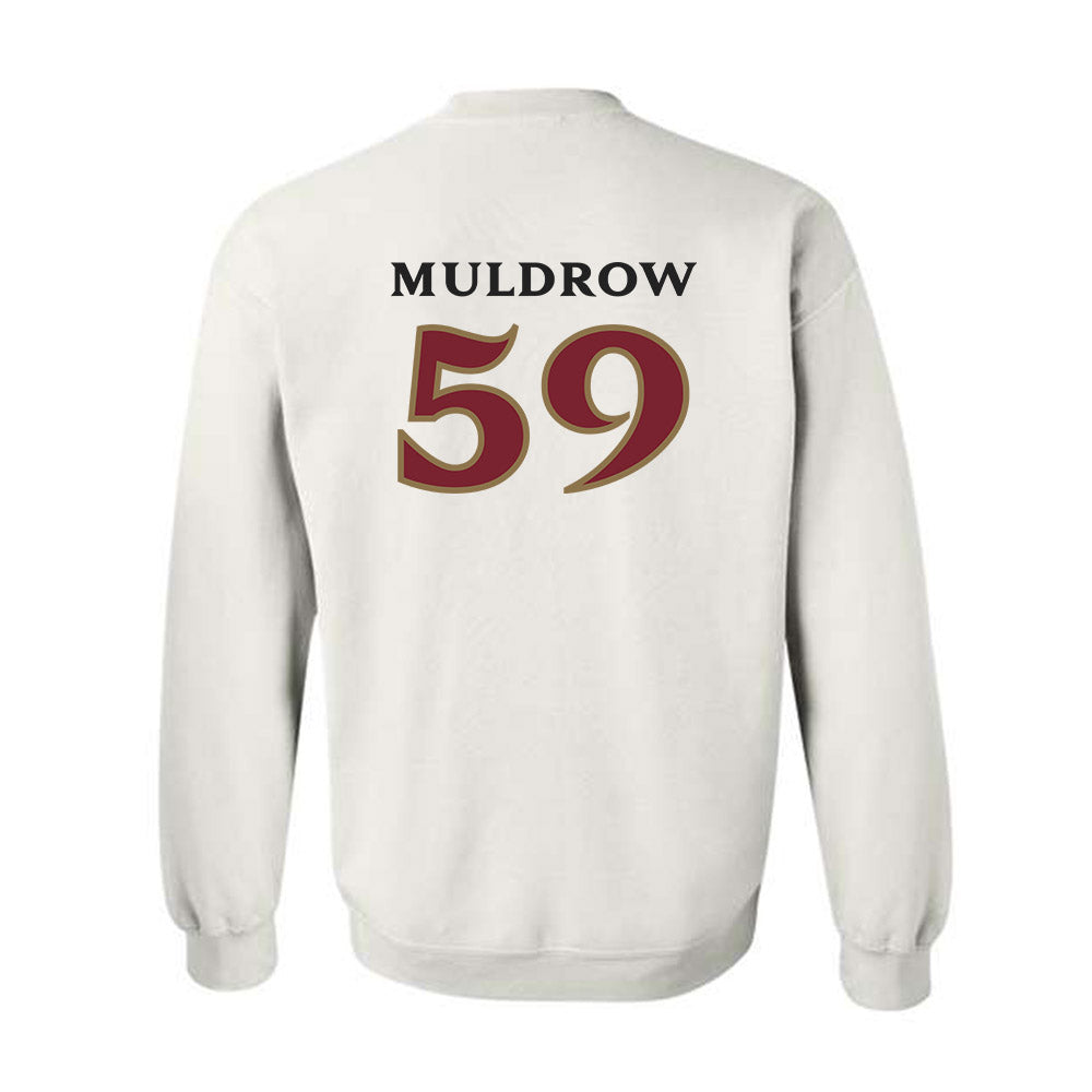 Elon - NCAA Football : Michael Muldrow - Classic Shersey Crewneck Sweatshirt-1