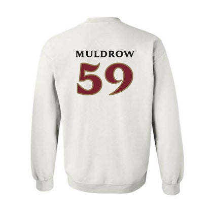 Elon - NCAA Football : Michael Muldrow - Classic Shersey Crewneck Sweatshirt-1