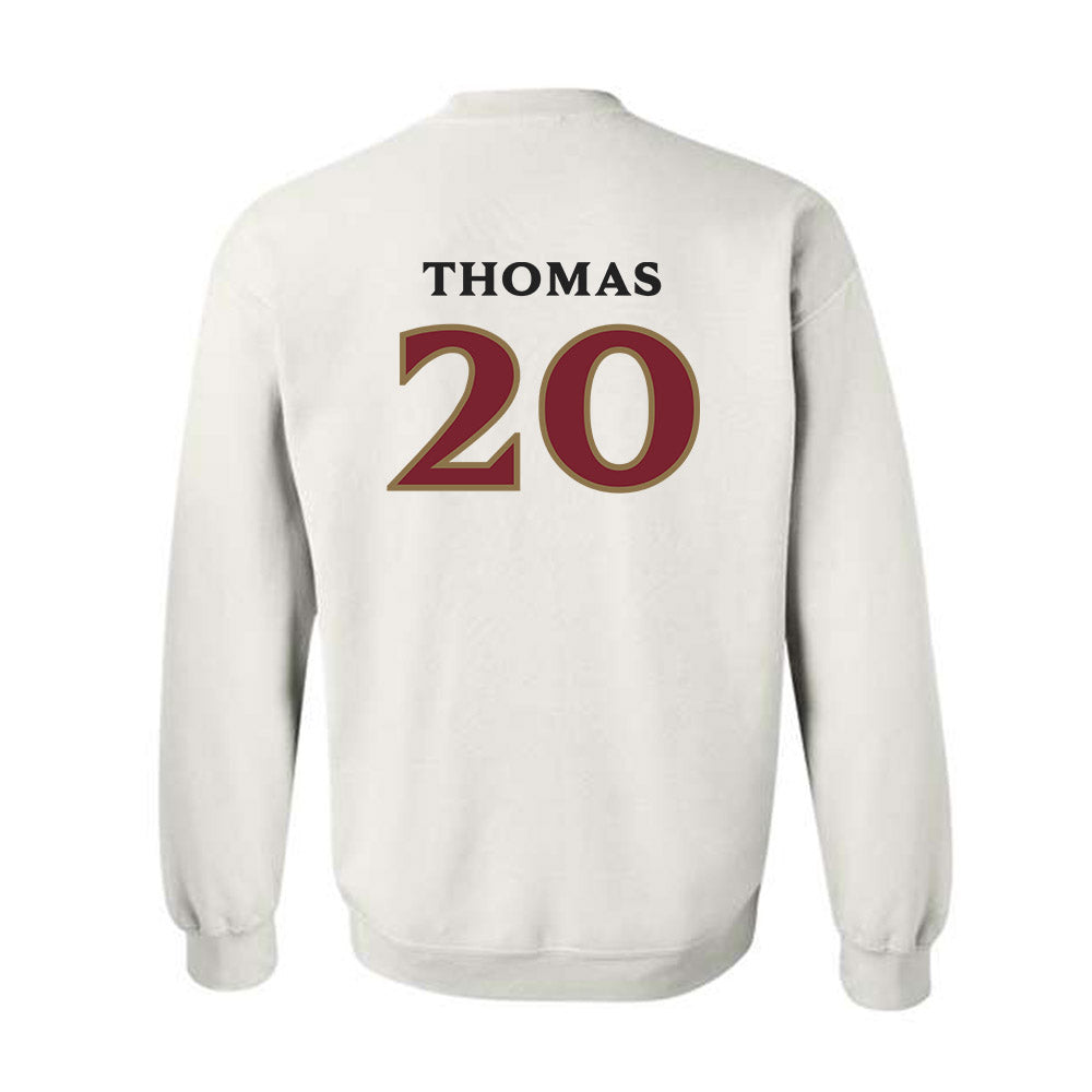 Elon - NCAA Football : TJ Thomas - Classic Shersey Crewneck Sweatshirt