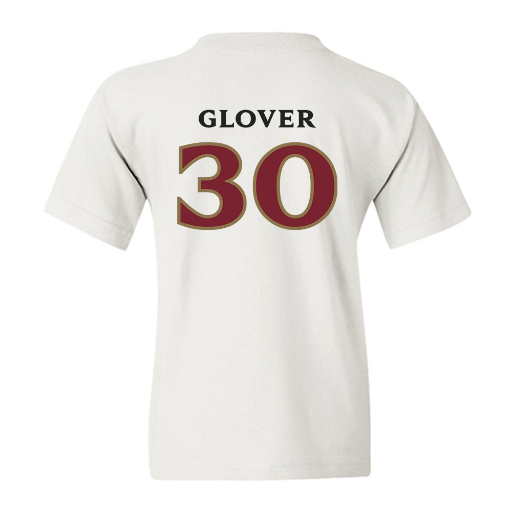 Elon - NCAA Football : Jordan Glover - Classic Shersey Youth T-Shirt-1