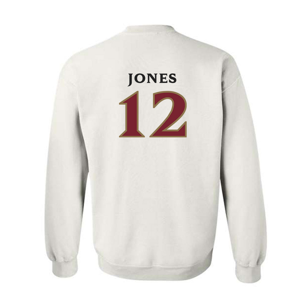 Elon - NCAA Football : Eric Jones - Classic Shersey Crewneck Sweatshirt-1
