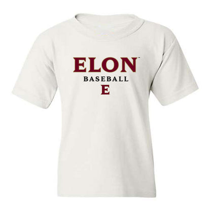 Elon - NCAA Baseball : Itai Spinoza - Classic Shersey Youth T-Shirt-0