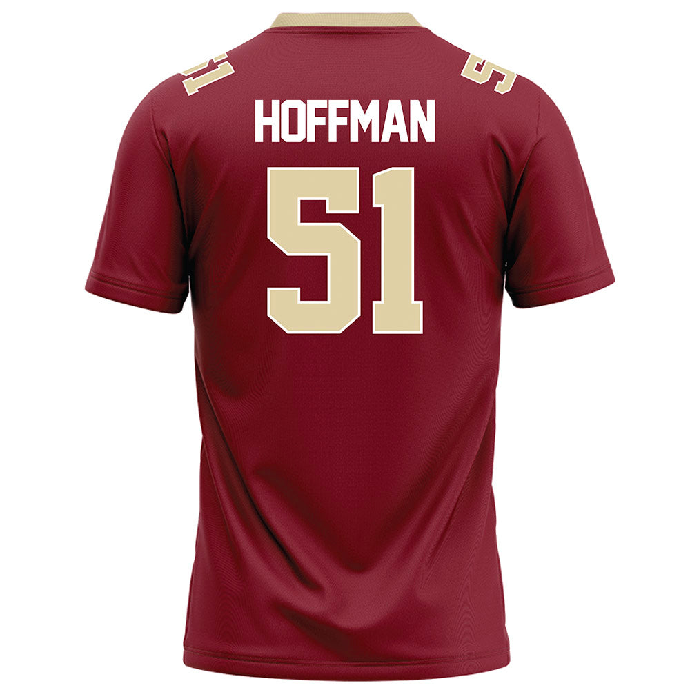 Elon - NCAA Football : Trey Hoffman - Maroon Football Jersey