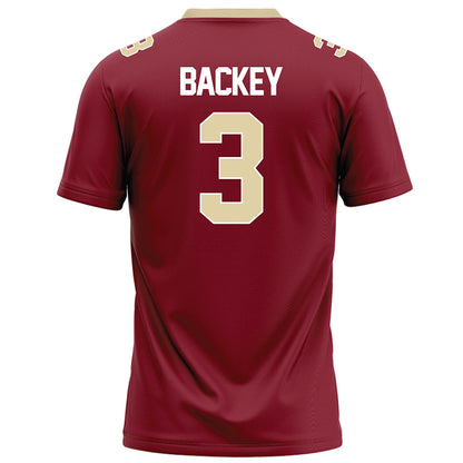 Elon - NCAA Football : Landyn Backey - Maroon Football Jersey-1