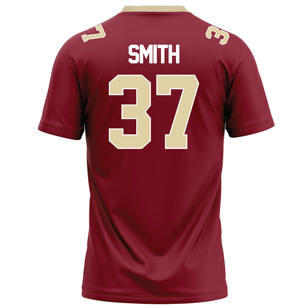 Elon - NCAA Football : Ross Smith - Maroon Football Jersey