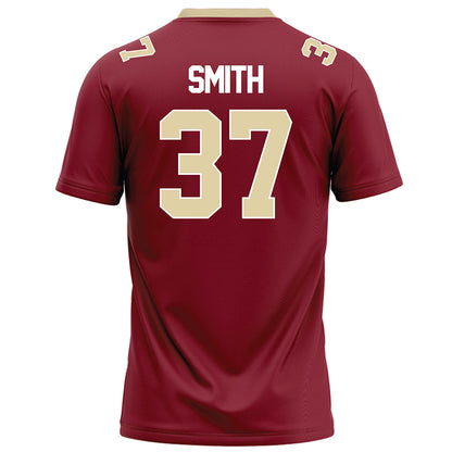 Elon - NCAA Football : Ross Smith - Maroon Football Jersey